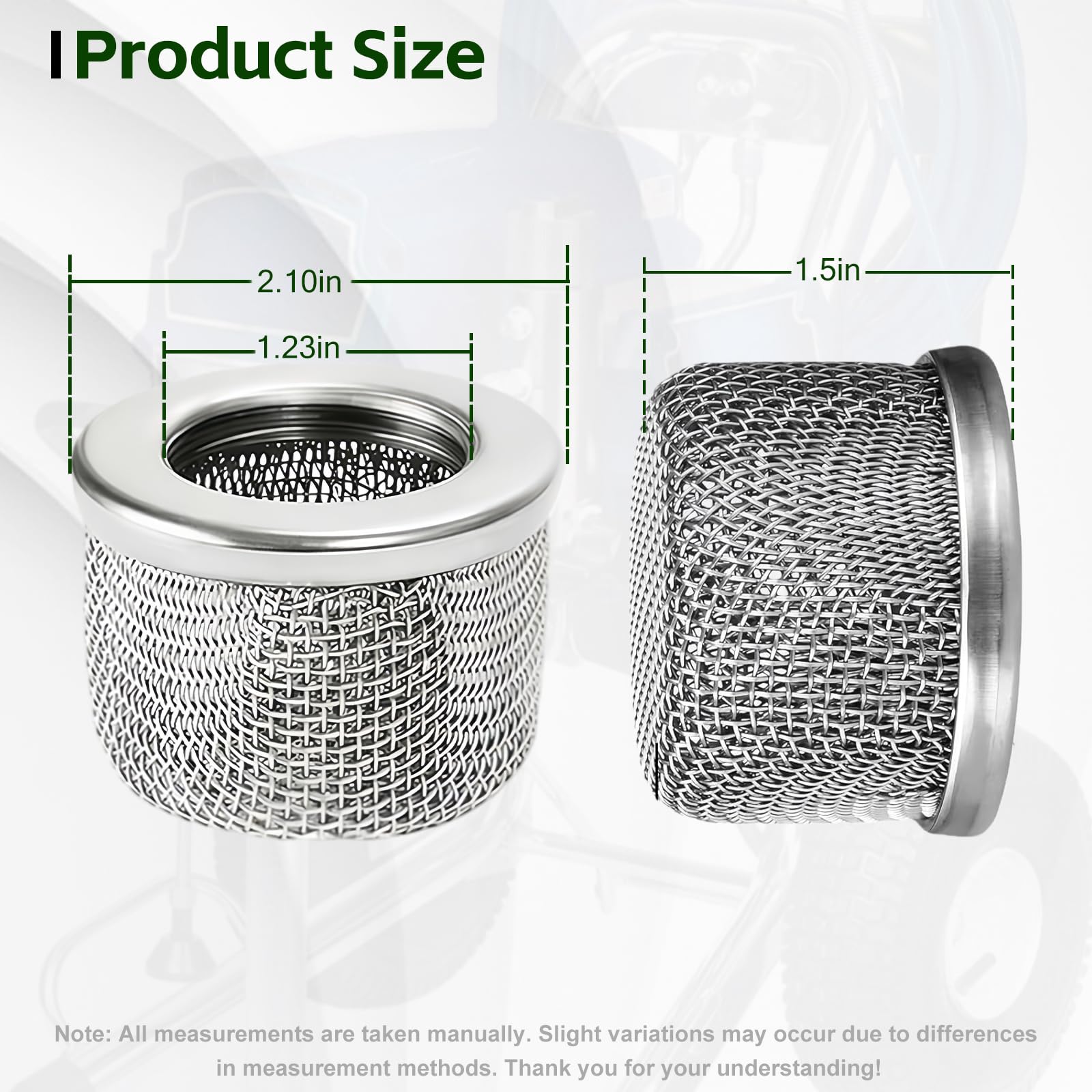 3-Pack 181072 181-072 Pump Inlet Strainer Screen Filter 1 in NPT